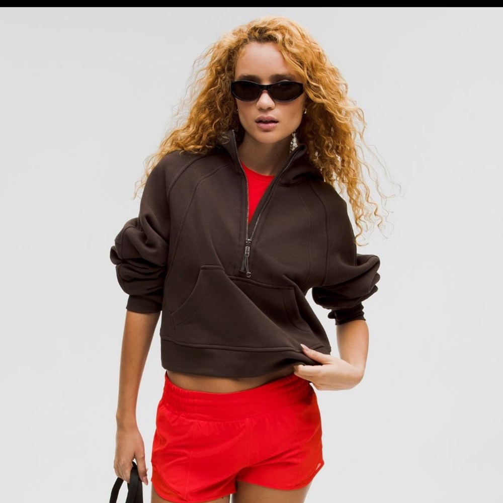 lululemon athletica Brown Half-Zip Hoodie - Picture 2 of 10